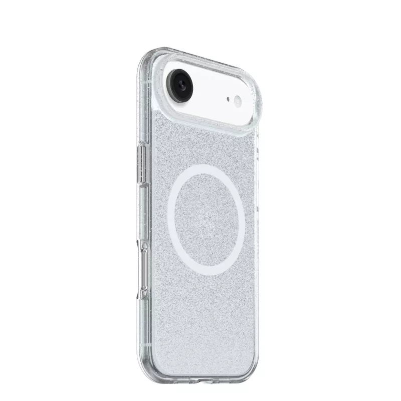 OtterBox React Series Hülle für Apple iPhone 15 Pro Max – Stardust (Transparent Glitzer), MagSafe-kompatibel 77-99279