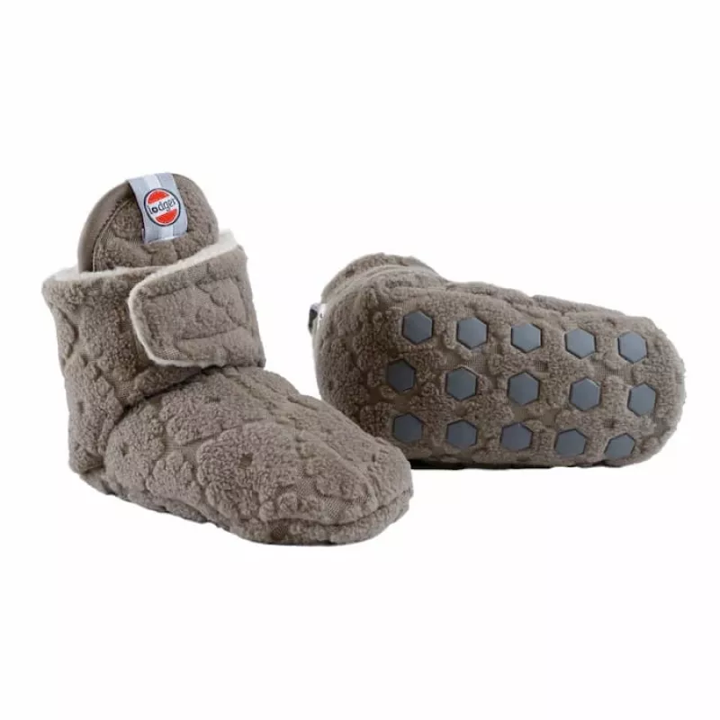Lodger Slipper Folklore Fleece Baby-Hausschuhe, Buffalo Plaid, 12-18 Monate