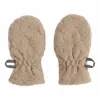 Lodger Mittens Folklore Fleece Baby-Fäustlinge, Beige, 12-24 Monate