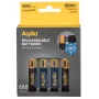 AQIILA AAA NiMH Akkus mit USB-C, 1,2 V, 600 mAh, 4er-Pack AQ60AAA374C4
