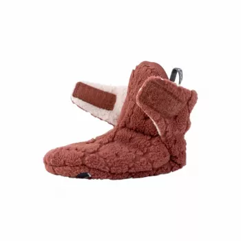 Lodger Slipper Folklore Fleece Babyschuhe, 12-18 Monate, Rosewood