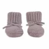 Lodger Slipper Merino Wool Babyschuhe, Rosé, 6-12 Monate