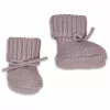 Lodger Slipper Merino Wool Babyschuhe, Rosé, 6-12 Monate