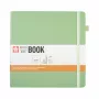 Sakura Punktraster Quadratisches Notizbuch Blass-Patina Hardcover 160 Seiten 94167406