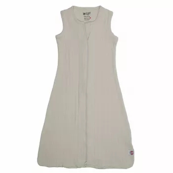Lodger Hopper Solid ärmelloser Baby-Schlafsack, Birke, 50/62