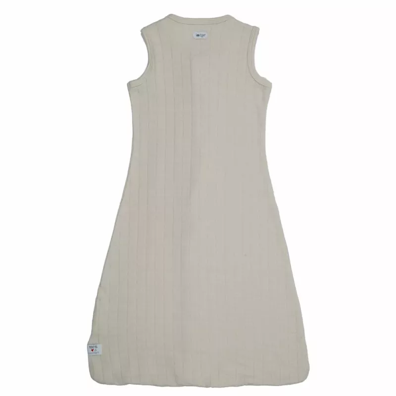 Lodger Hopper Solid ärmelloser Baby-Schlafsack, Birke, 50/62