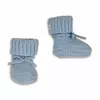 Lodger Slipper Merino Wool Babyschuhe, Blue Fogg, 6-12 Monate