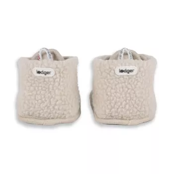 Lodger Slipper Teddy Babyschuhe, Birch, 6-12 Monate, Größe 19-20