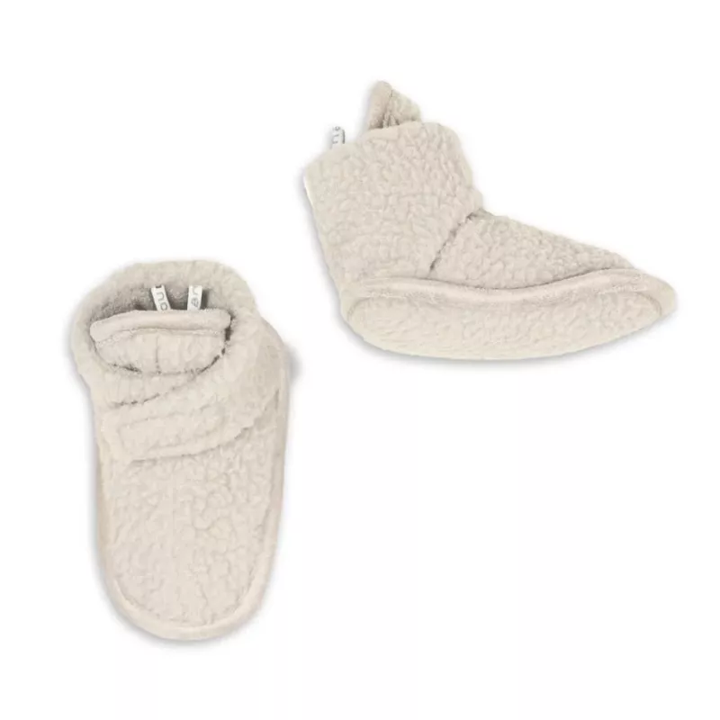 Lodger Slipper Teddy Babyschuhe, Birch, 6-12 Monate, Größe 19-20