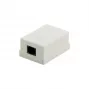 DSIT DS-Wall-Out-UTP5-I Aufputz Cat5e UTP RJ45 Anschlussdose Elfenbein