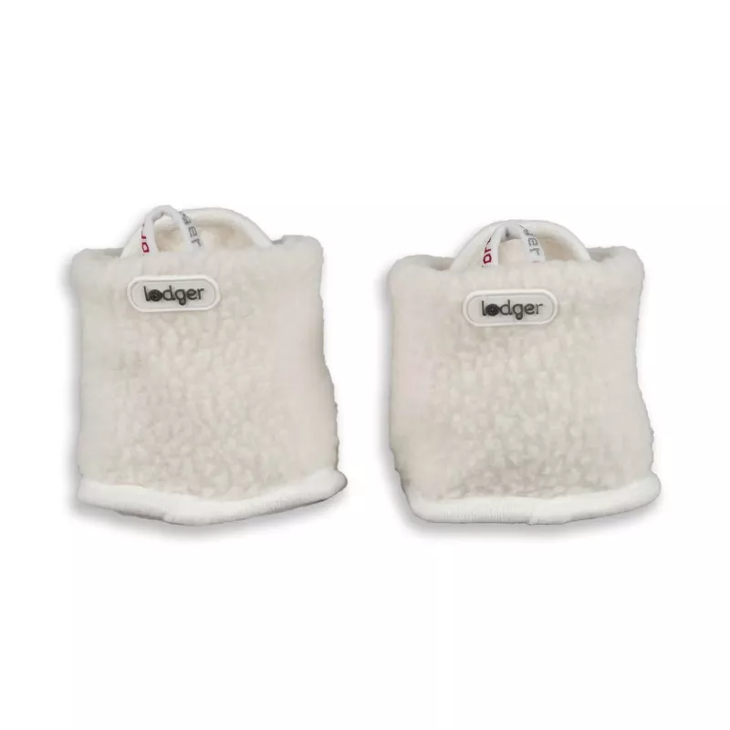 Lodger Slipper Teddy Babyschuhe, Cloud Dancer, 12-18 Monate