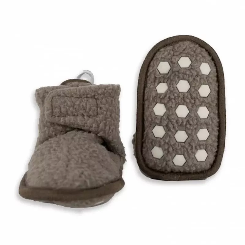 Lodger Slipper Teddy Babyschuhe, Buffalo, 12-18 Monate