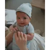 Lodger Baby-Beanie Pointelle Air 0-6 Monate