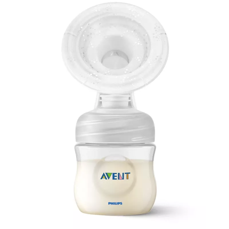 Philips Avent Lotus Handmilchpumpe mit 125 ml Flasche