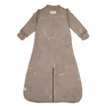 Lodger Hopper Matcha Turtle Baby-Schlafsack mit abnehmbaren Ärmeln, Buffalo, 50/62