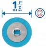 Dremel 2615S411DM Schleifscheiben, 38,1 mm, Körnung 180, 3er-Pack