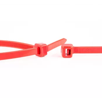 WKK Rote Nylon-Kabelbinder 100 x 2,5 mm, 100er-Pack 11032271