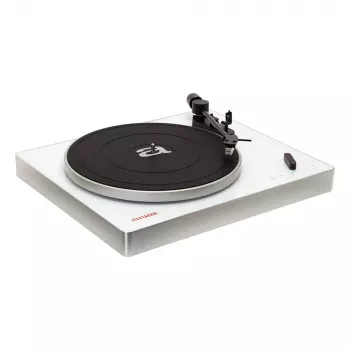 AIWA APX-680BT/WT Riemenantrieb-Plattenspieler mit Bluetooth, USB-Aufnahme und PC-Konnektivität - Schwarz
