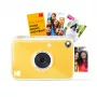 Kodak RODOMATICPYL Digitale Sofortbildkamera mit ZINK Zero Ink Druck, 10MP, 3,5 inch LCD, Bluetooth, USB-C, MicroSD