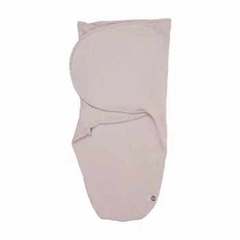 Lodger Bundler Solid Baumwoll-Babypucktuch, Powder