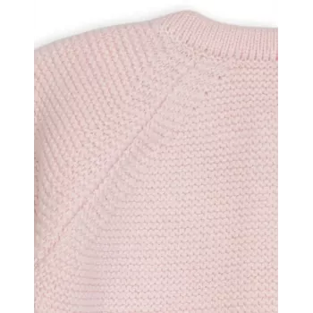 Lodger Topper Strick Merino Babyjacke, Hellbraun, Größe 62