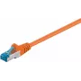 DSIT CAT 6a S/FTP LSOH Netzwerkkabel 10m Orange DC-6A6-100