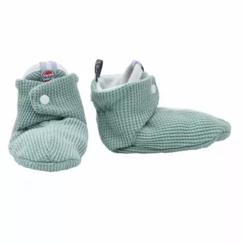 Lodger Slipper Ciumbelle Baumwoll-Hausschuhe, 3-6 Monate, Schlammgrün