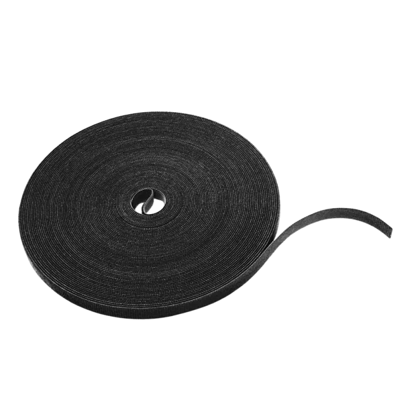DS-IT Klettband 12,5 mm x 25 m Schwarz kb_btb_12,5mm_zwart