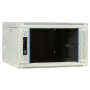 DSIT 6U Wandmontage-Serverschrank mit Glastür, Weiß, 600x600x368 mm DS6606W-DOUBLE