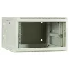 DSIT 6U Wandmontage-Serverschrank mit Glastür, Weiß, 600x600x368 mm DS6606W-DOUBLE