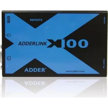 Adder AdderLink X100 VGA USB Audio KVM Extender Set über CATx bis 100m (X100A-USB/P-IEC)