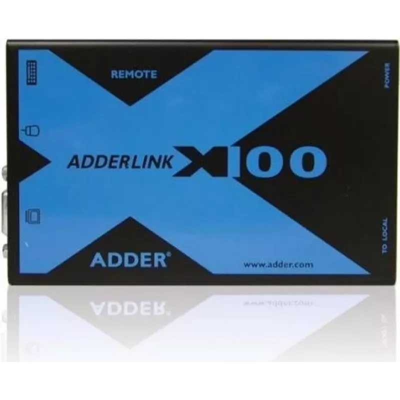 Adder AdderLink X100 VGA USB Audio KVM Extender Set über CATx bis 100m (X100A-USB/P-IEC)