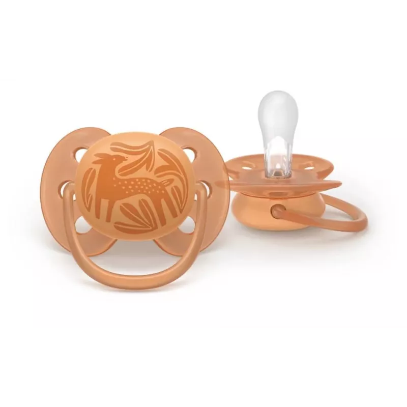 Philips Avent Ultra Soft Schnuller Neutral, 18M+, 2er-Pack