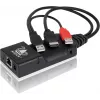 ADDER ALIF101T-HDMI KVM over IP Transmitter - HDMI, USB, Audio, Cat5e/Cat6/Cat7, 2560x1600@60Hz, schwarzes Aluminium