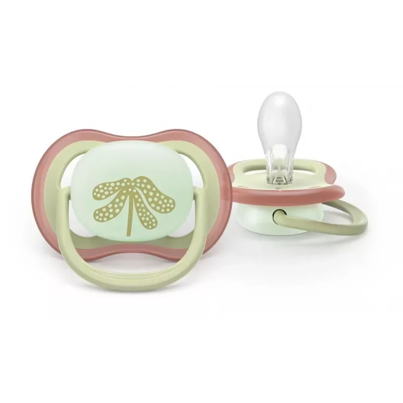 Philips Avent Ultra Air Night Schnuller 6-18M Neutral 2er-Pack