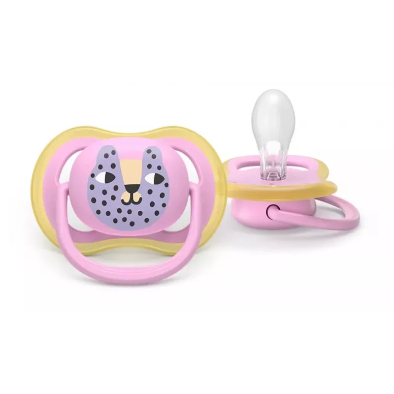 Philips Avent Ultra Air Schnuller 6-18 Monate, 2er-Pack, Mädchen
