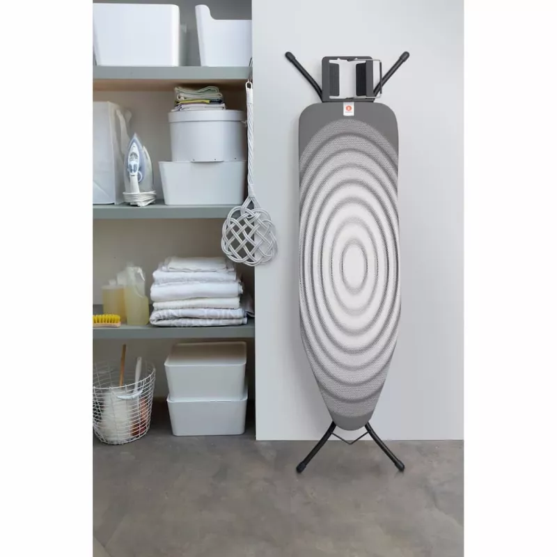 Brabantia Bügelbrett B 124x38cm Titan Oval