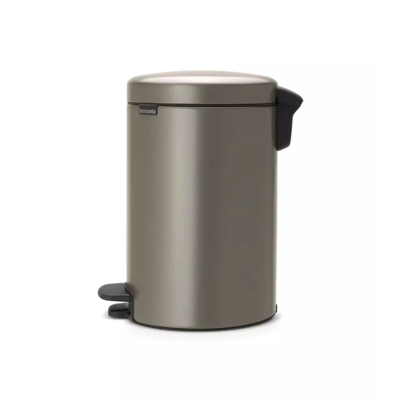 Brabantia NewIcon 12L Tretmülleimer, Platinum
