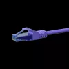 DSIT CAT6a U/UTP Ethernet Patchkabel 10m Violett | 100% Kupfer DC-U6A8-100