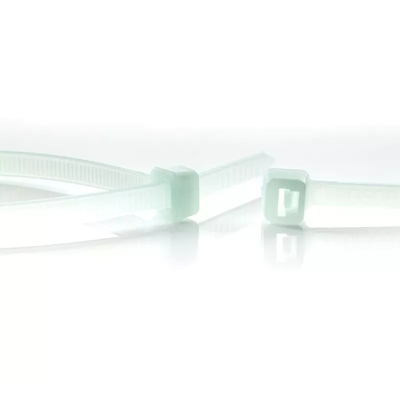 WKK 120194971 Hitzestabilisierter Kabelbinder 292 x 3,6 mm Natur (100er-Pack)