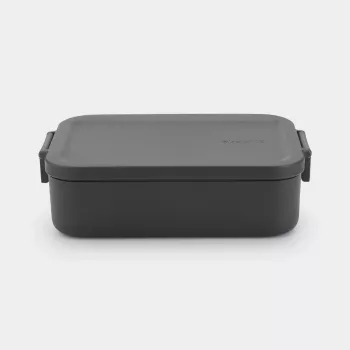 Brabantia Make & Take Brotdose Medium Dunkelgrau 1,1L