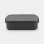 Brabantia Make & Take Brotdose Medium Dunkelgrau 1,1L