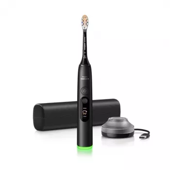 Philips Sonicare DiamondClean 8000 Sonic Elektrische Zahnbürste, Schwarz