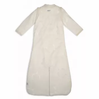 Lodger Hopper Matcha Turtle Babyschlafsack mit abnehmbaren Ärmeln, Birch, 68/80 cm