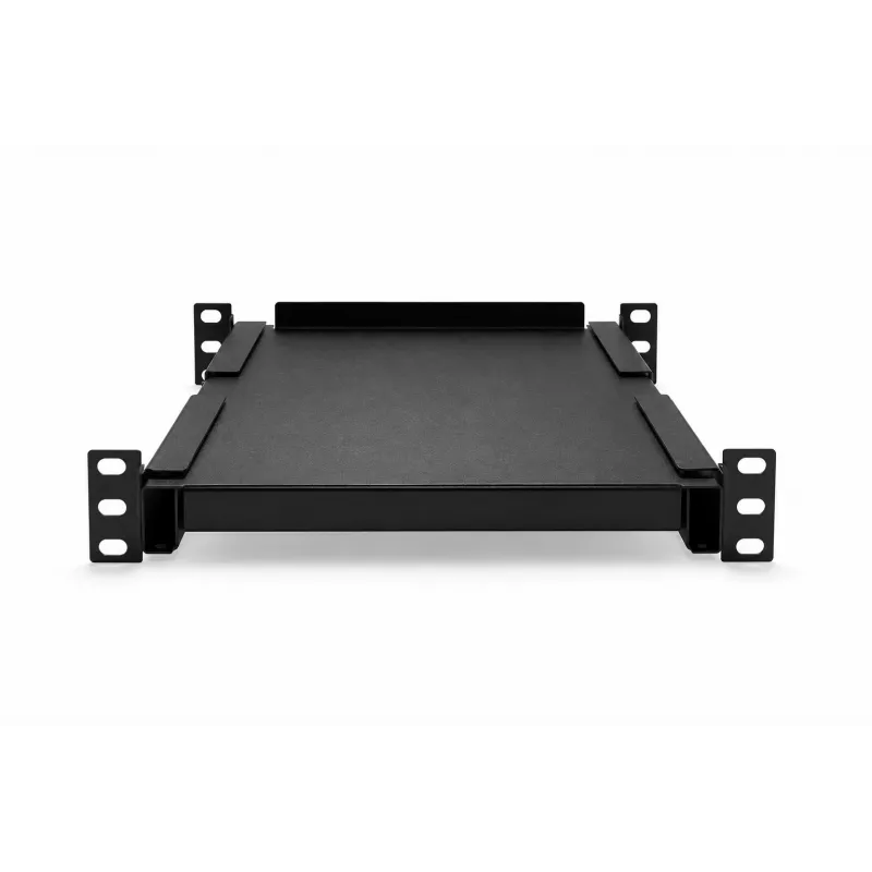 DSIT DS10-FO34 10 inch Universal-Festboden für 450mm tiefe Schränke, 1U, Schwarz