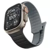 Spigen Athlex Air M Armband für Apple Watch 44/45/46/49mm – Schwarz/Grau