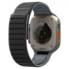 Spigen Athlex Air M Armband für Apple Watch 44/45/46/49mm – Schwarz/Grau