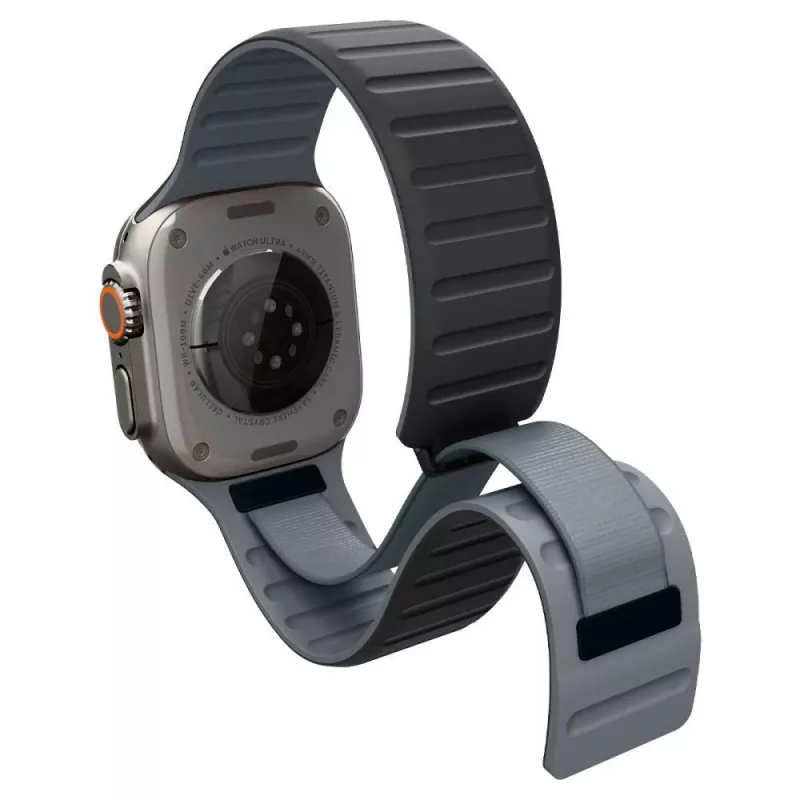 Spigen Athlex Air M Armband für Apple Watch 44/45/46/49mm – Schwarz/Grau