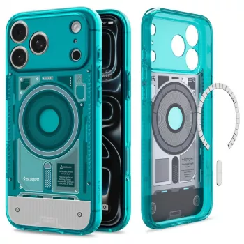 Spigen C1 Ultra Hybrid MagSafe Hülle für iPhone 17 Pro / 18 Pro – Bondi Blue