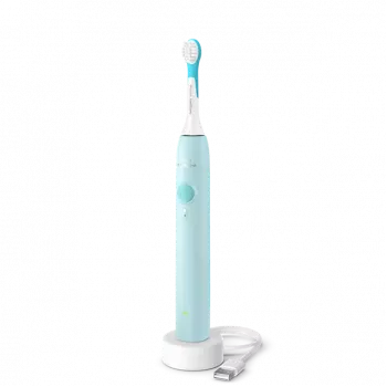 Philips Sonicare for Kids HX6500/23 Elektrische Zahnbürste, Aqua/Teal